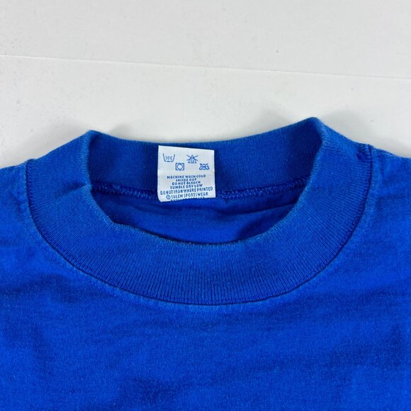 VTG 90s Salem Sports Orlando Magic Basketball Shirt Extra Large Blue Faded Tee - Picture 3 of 11